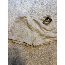 Art Class Kids Heathered Gray Sweat Shorts Size L 10 12 Elastic Waist Casual