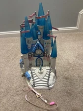1996 Trendmasters Polly Pocket Disney Cinderella Castle With Key