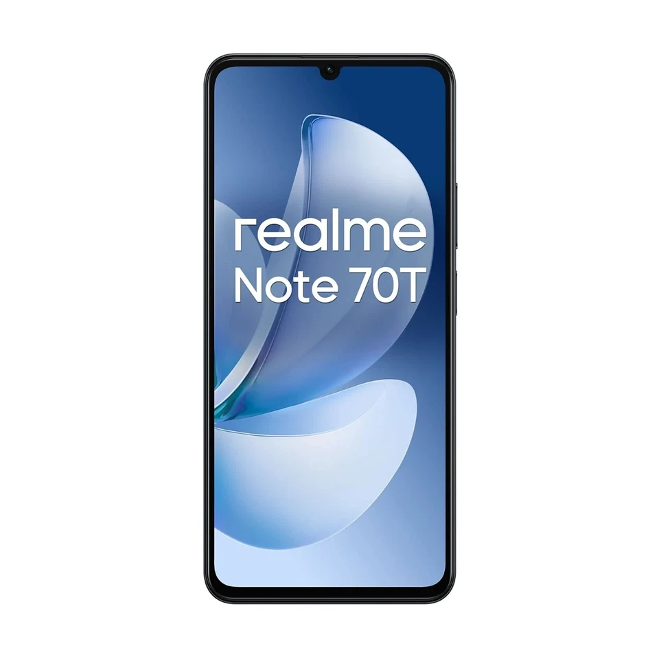 Celular Smartphone REALME Note 70T 4G 4+128GB 6,74" Negro Obsidiana NERO - Imagen 2 de 4