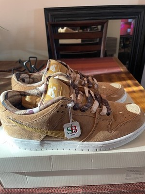 Nike SB Dunk Low Pro QS Limited Edition Flax Men's Skateboarding Shoes