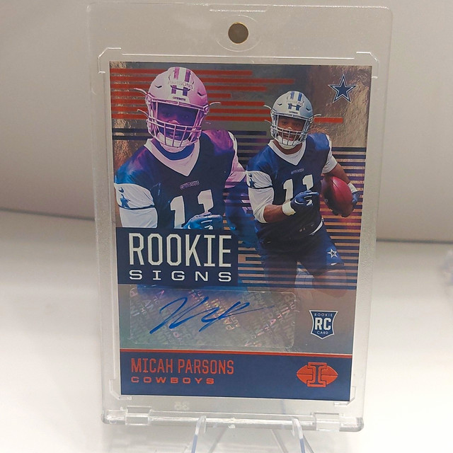 Panini 2021 Illusions Micah Parsons Rookie Signs RC Auto #RS-MP Cowboys