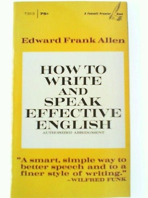 How to Write and Speak Effective English