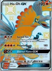Ho-Oh GX SV50/SV94 Shiny GX Rare Hidden Fates Shiny Vault Pokemon Holo Near Mint