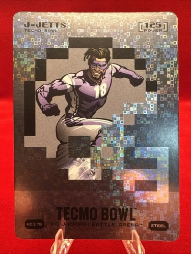 Bo Jackson Battle Arena Tecmo J-JETTS HI278 Justin Jefferson Glitch Steel. *16