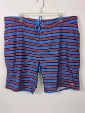 Vineyard Vines Mens Board Shorts 40 Angler Stripe 9" Swim Trunks Surf Beach Pool