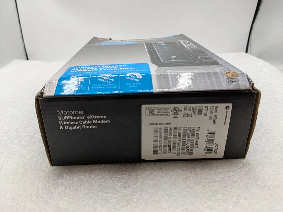 Motorola SBG6580 Surfboard Extreme Wireless Cable Modem/Router Free Shipping - Image 3 of 4