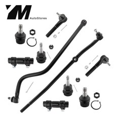 10pc Front Suspension Tie Rod Track Bar For 1998 1999 Dodge Ram 1500 2500 4x4