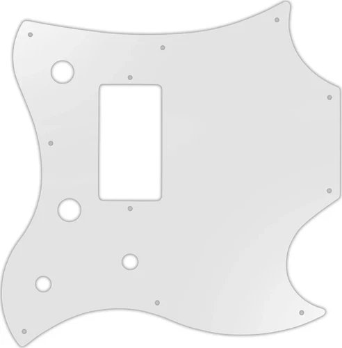 WD Custom Pickguard For Gibson 2011 SG Style Melody Maker