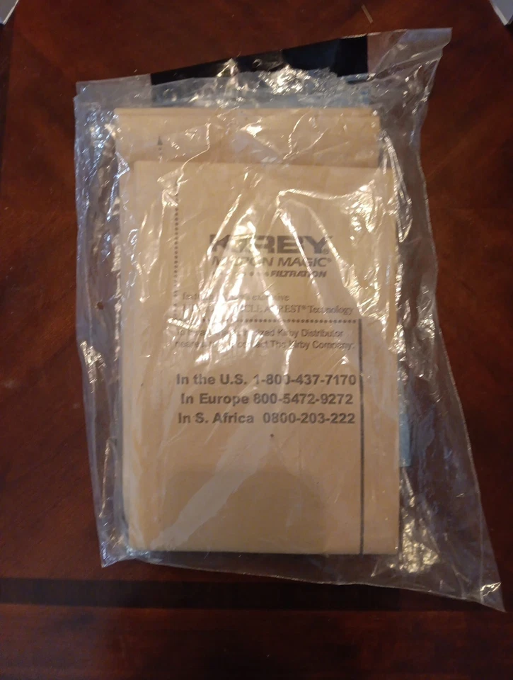 Lot of 7 Genuine Kirby Micron Magic Filtration Vacuum Cleaner Bags For G4 & G5 - Image 2 of 2