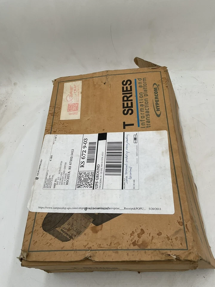 Hypercom T Series Model T7PLUS Credit Card Machine New Open Box - Image 4 of 4