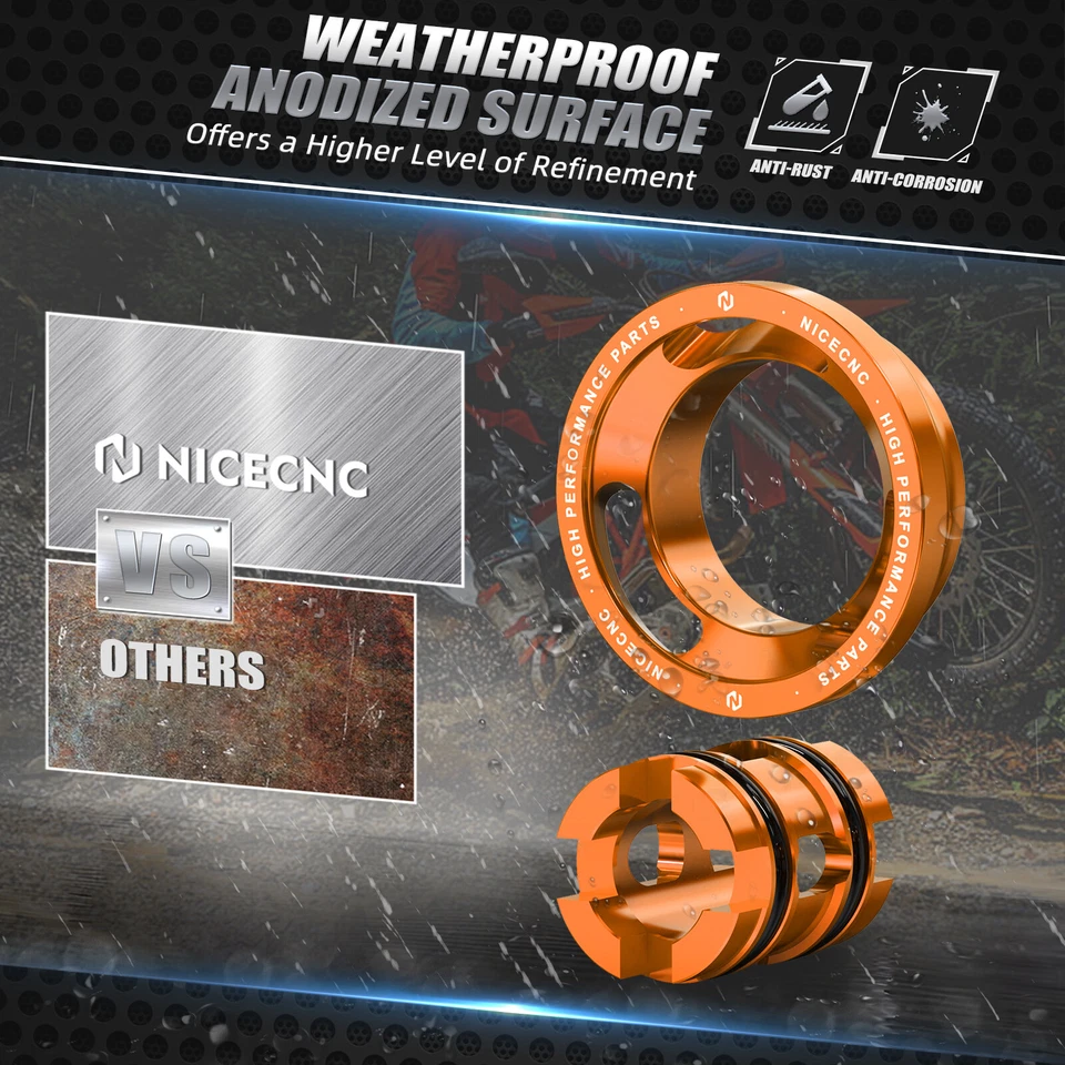 NICECNC Front Lowering Kit 30mm For KTM 125-500 XCW/EXC/EXCF/TPI/6 Days 2017-23 - Image 4 of 4