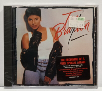 Toni Braxton: Self-Titled CD~ FACTORY SEALED!!! HYPE STICKER