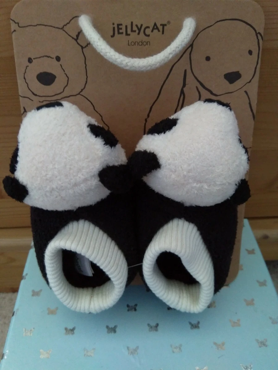 Jellycat Pippet Panda Booties. 0 6 Months. Brand New