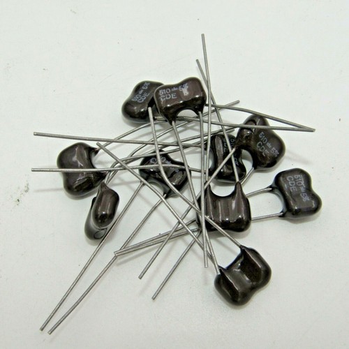( 10 PCS ) 510pF 500V 5% Mica Dipped Capacitor Cornell Dublier