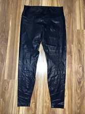 Lululemon Wunder Under HR Tight 28” *Shine LW5BNJS Matte Black Foil Size 12