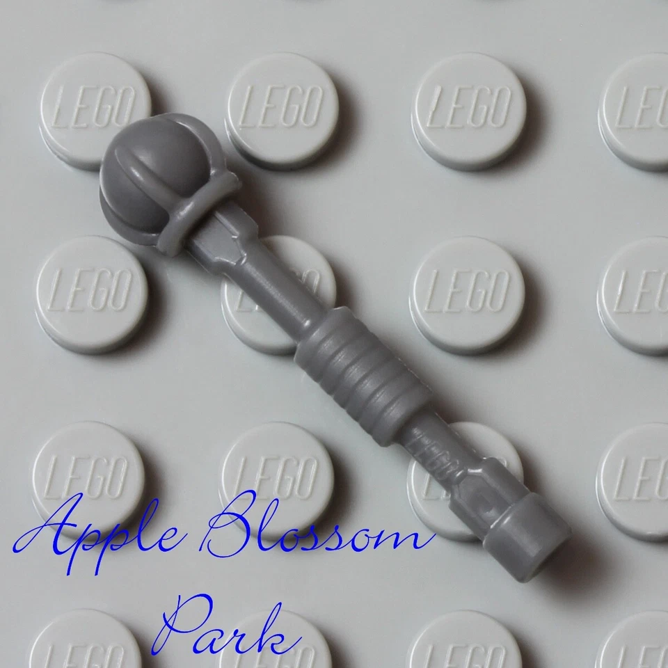 NUEVO Lego Kingdoms Minifigura BOLA CETRO BASTÓN Castillo Caballero Gris Oscuro Varita Arma Foto 2 de 3