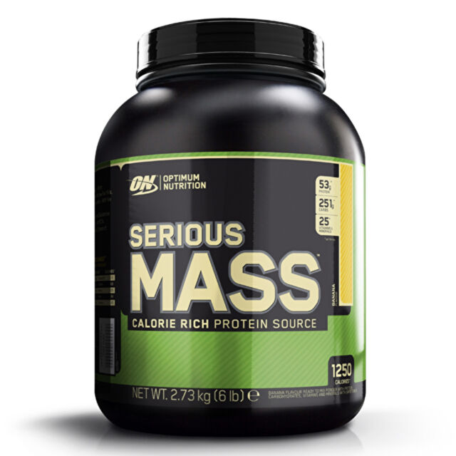 Optimum Nutrition Serious Mass Protein Powder High Calorie 8 Servings 2