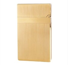 Lujo Retro Cigarrillo Brillante Ping Sonido Gas ALTA GAMA RETRO Encendedor de Grabado