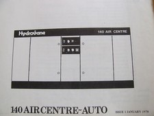 Hydrovane 140 Air Centre Service Repair Workshop Manual & Parts List Via Email