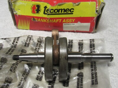 TECOMEC 39 8686 Crankshaft Assembly - New Old Stock