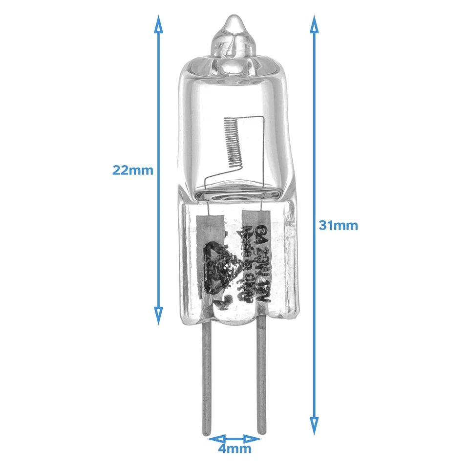 Philips 20W 12V G4 Clear Halogen Bulb Dimmable Lamp Light Wedge Capsule Globe CL - Image 2 of 4