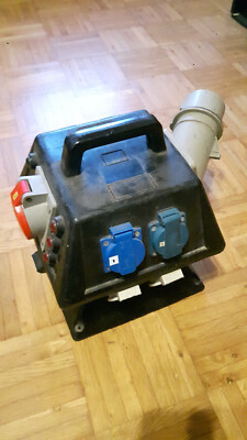 Elektra Stromverteiler Baustromverteiler CEE 32A / CEE 16A /S 230V Vollgummi C16