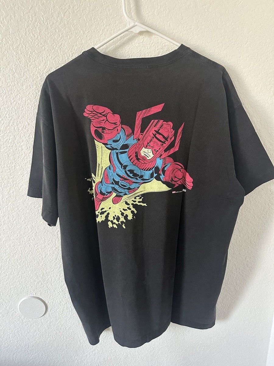 ☆ KITH x Marvel ‘Galactus’ tee コラボTシャツ ☆ Buy Kith Black x Marvel Galactus Vintage T-shirt in Cotton
