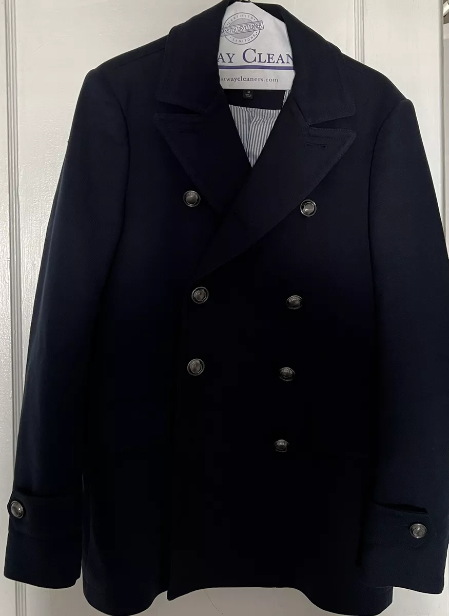 Banana republic shop mens pea coat