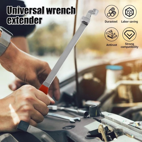 Extra-Long 15 Inch Wrench Extender Tool For Mechanics DIY Garage - Picture 10 of 11