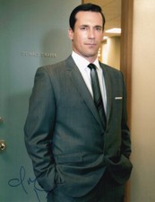 JON HAMM signed Autogramm 20x25cm MAD MEN in Person autograph COA