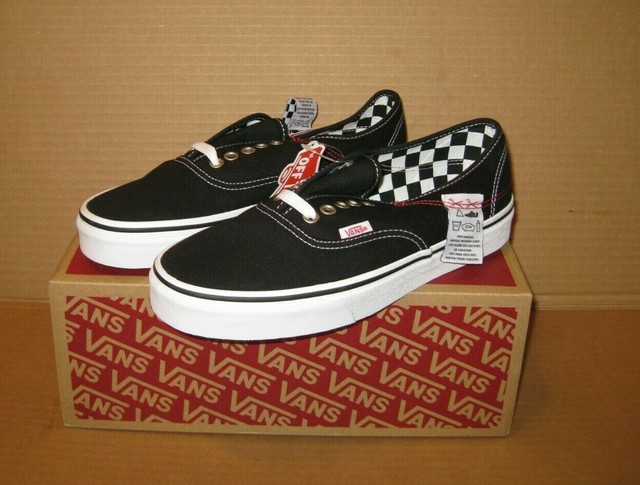 vans authentic black size 7