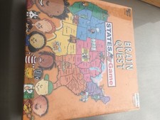 Factory Sealed  Brain Quest: States Game  Geography/History Game For Grades 3-6