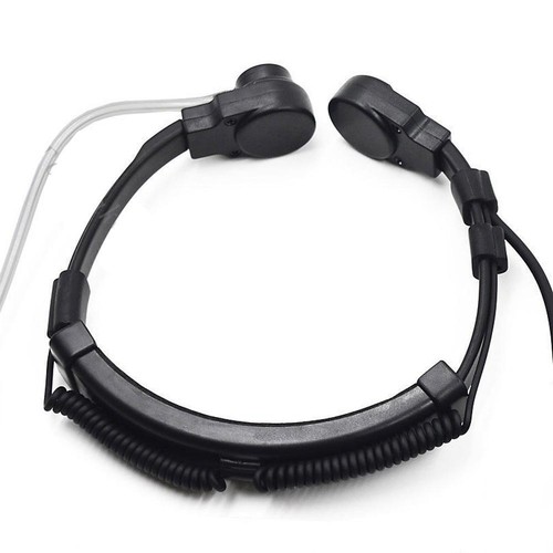Adjustable Size 12-15" Throat Mic Headset For Baofeng UV5R 888S UV82 UV-B6 UV8D - Picture 8 of 10