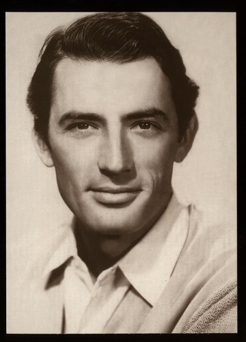 Gregory Peck Actor Hollywood Movie Cinema Film Postcard