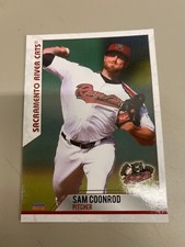 Sam Coonrod 2019 Sacramento River Cats Team Card
