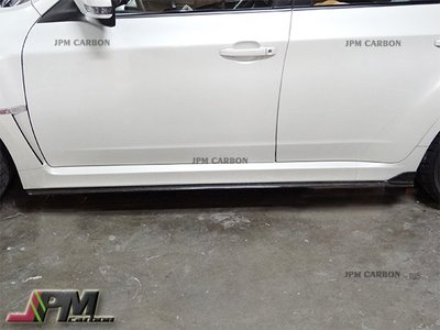 Carbon Fiber Side Skirts Fits 2008-2014 Subaru Impreza GVF WRX STI