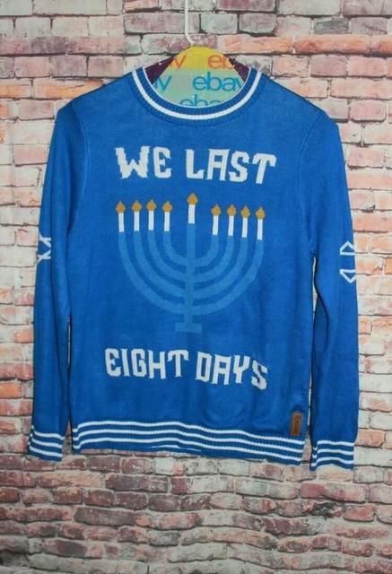 tipsy elves hanukkah sweater
