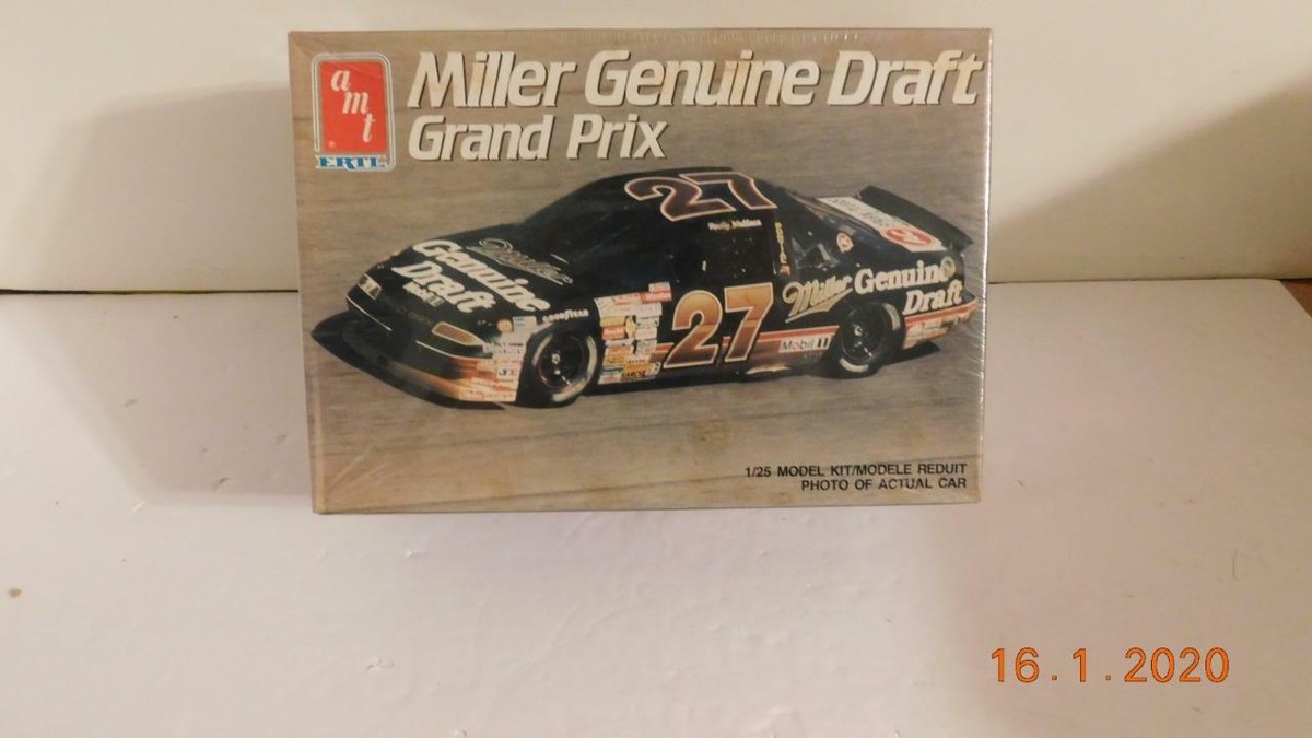 AMT 1:25 #6961 Miller Genuine Draft Grand Prix #27 NIB | eBay