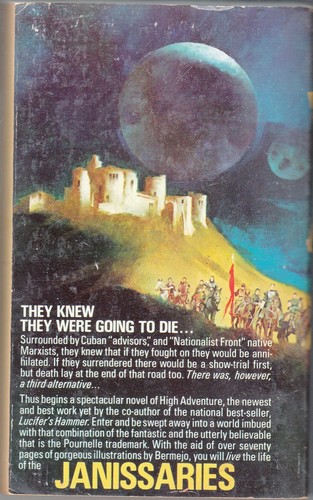 JANISSARIES Jerry Pournelle Science Fiction War Fantasy ACE Books Bermejo Art - Imagen 2 de 2