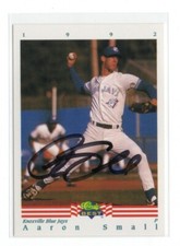AARON SMALL KNOXVILLE BLUE JAYS 1992 CLASSIC BEST IP/TTM AUTOGRAPH AUTO