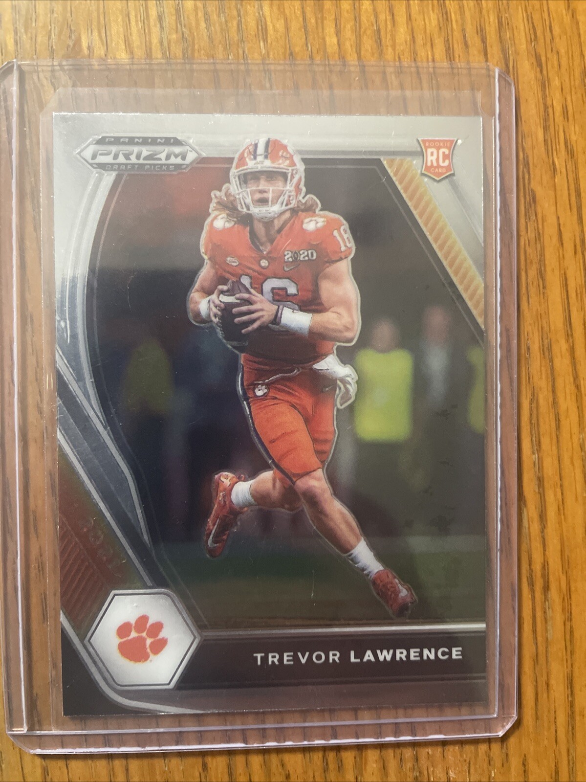 2021 Panini Prizm Draft Picks - Silver Prizm #106 Trevor Lawrence (RC)