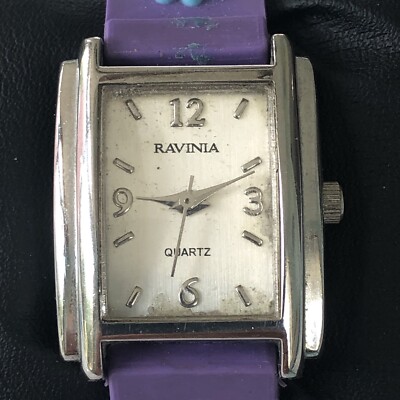 Classic Ravinia Quartz Watch Vintage Ravinia Quartz Watch, Silver Tone Stainless Steel  main image 4