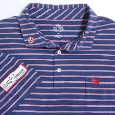 Peter Millar Scotty Cameron Golf Polo Shirt XXL  Fine Milled Putters LOGO