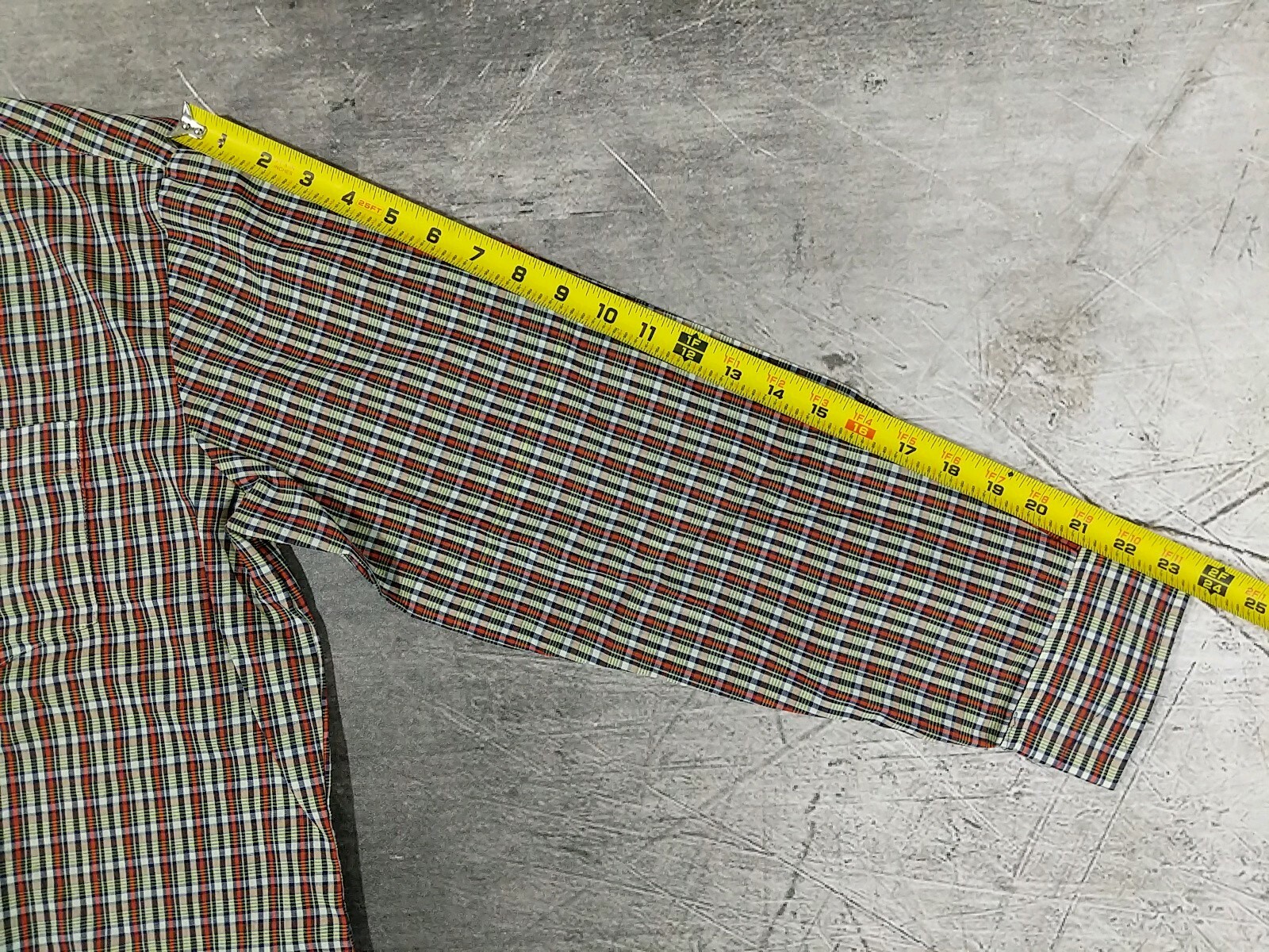 Andre Bouchard Collection button front madras pla… - image 8