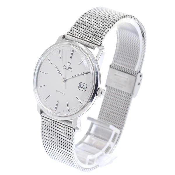 Omega — OMEGA De Ville 36mm SS Silver Dial Automatic Date Watch #C10941