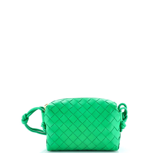 Bottega Veneta Loop Crossbody Bag Intrecciato Nappa Mini