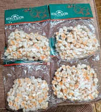 Kurt S. Adler 9’ Popcorn Garland Christmas (4) Faux Blow Mold Plastic String