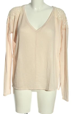ABERCROMBIE & FITCH Pull en maille fine Dames Pull T EU 38 crème - Photo 1/4