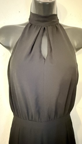 Sugar Lips one piece halter black jumpsuit size  medium 