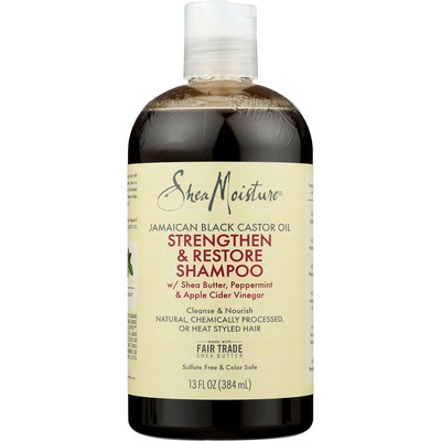 Shea Moisture Jamaican Black Castor Strengthen & Restore Shampoo 13 Oz